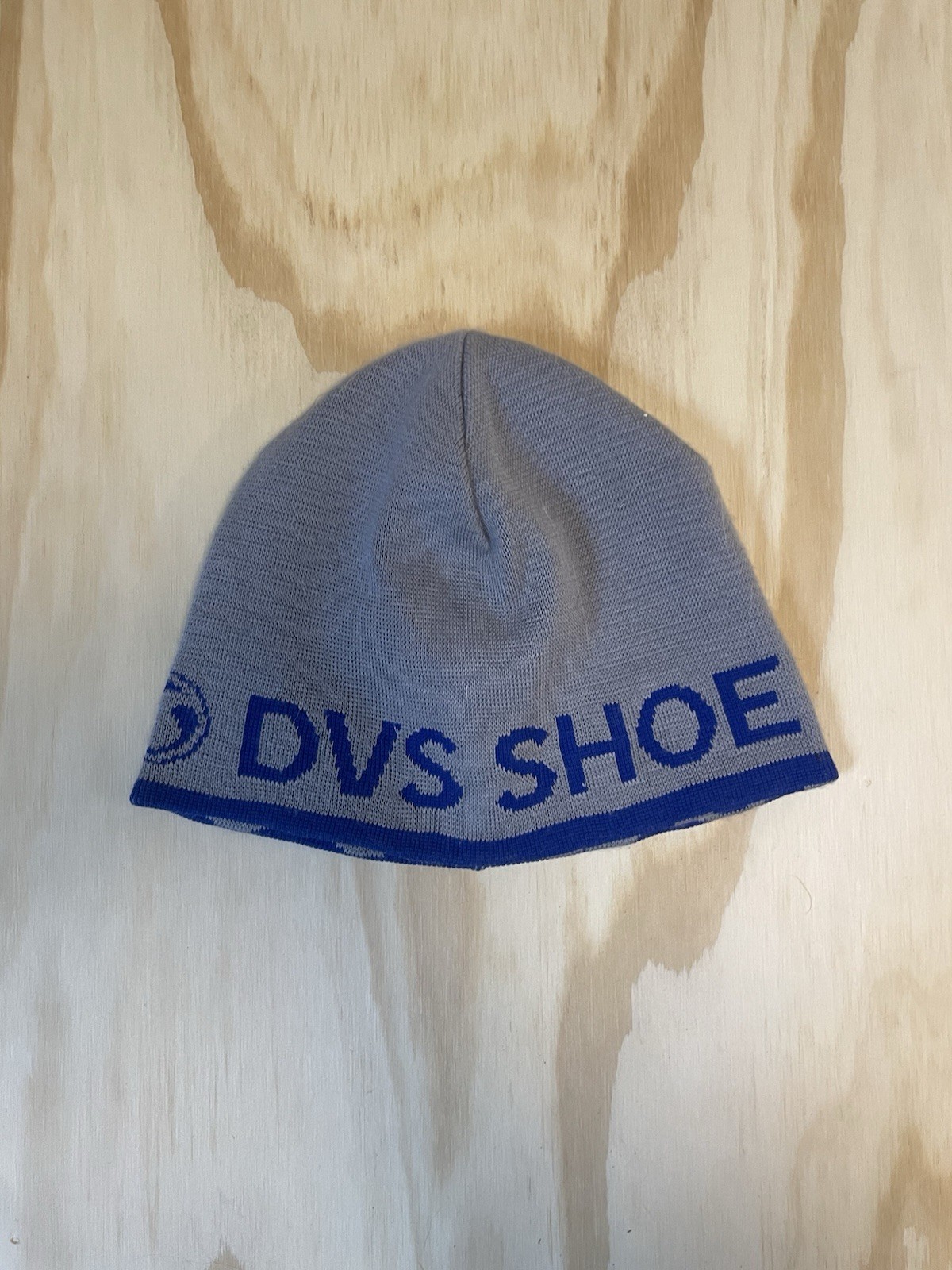 DVS Shoes Company Vintage Beanie Reversable Y2K Skull Cap Hat Skate Mens VTG