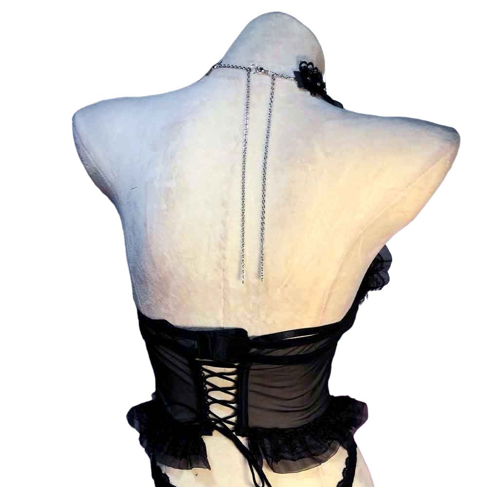 Goth Tops Gothic Tank Punk Rock Clothes Y2K Grunge Emo Clothing Kawaii Vintage