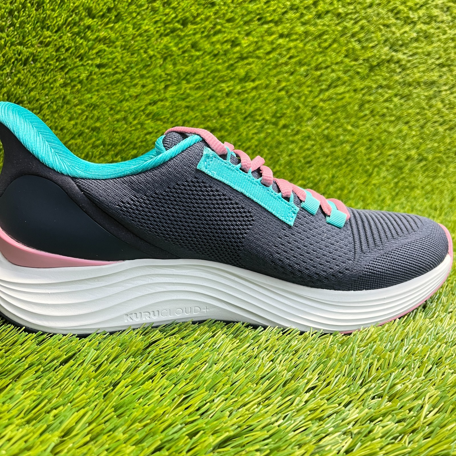 Kuru Atom 2 Womens Size 11.5 Blue White Athletic Running Walking Shoes Sneakers