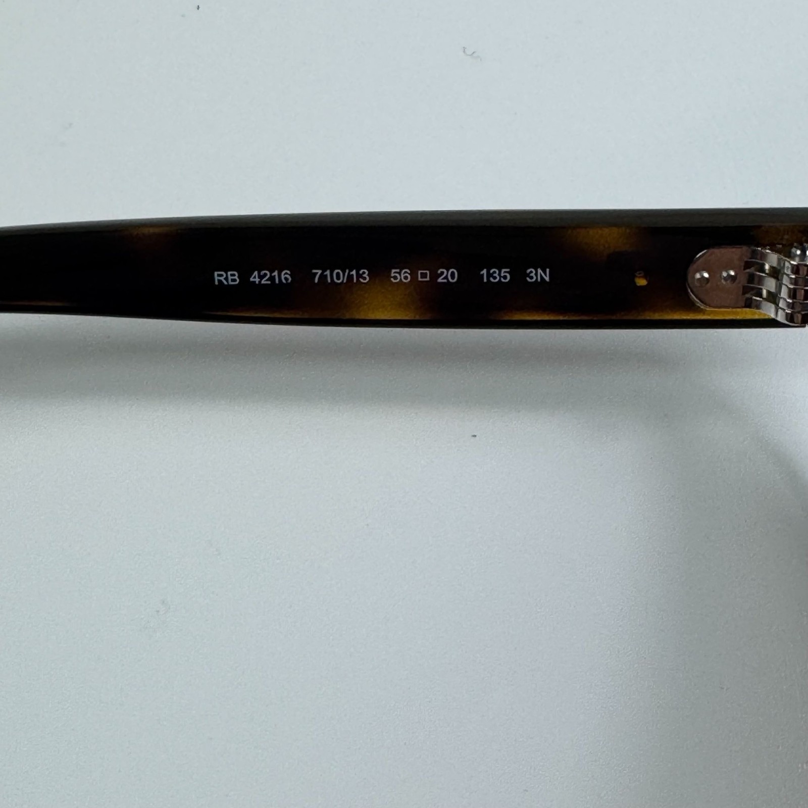 Ray Ban RB4216 Tortoise Shell Sunglasses Brown Gradient Polished Light Havana