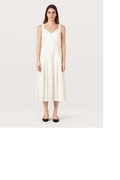 Finery Ivory/White Silk & Cotton Dress, Fully Lined, Size 14,Brand New With Tags