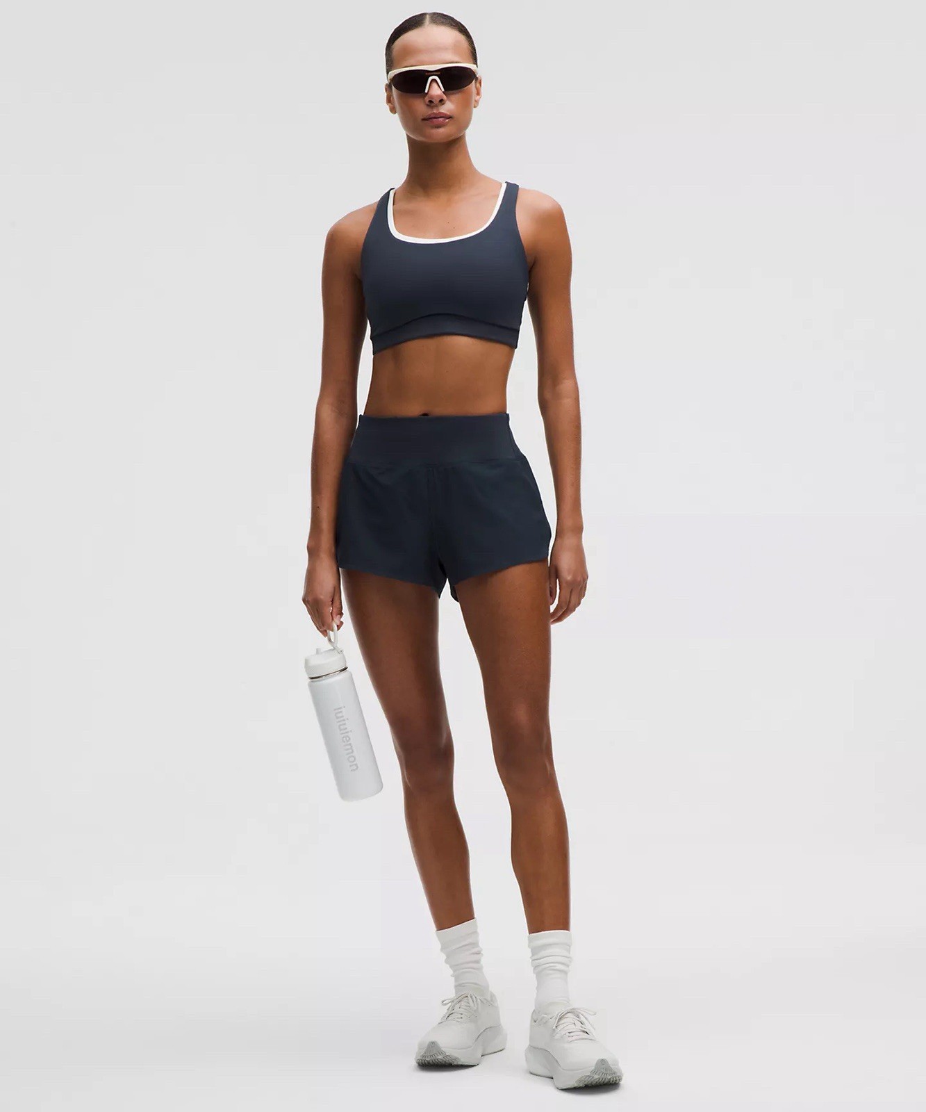 Lululemon Size Small Speed Up High-Rise Short 2.5″, True Navy, NWT, $68