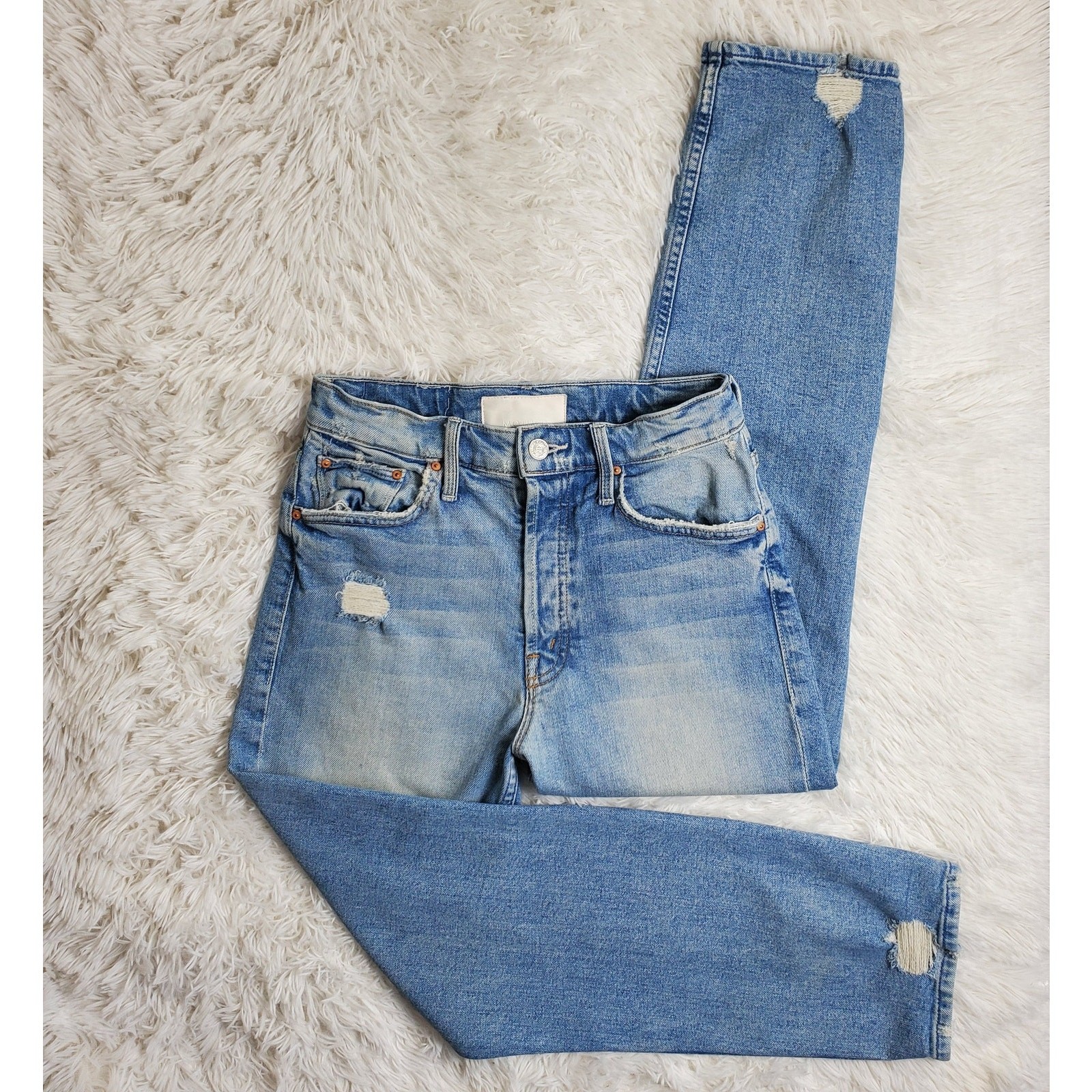 Mother Tomcat Straight Ankle Jeans 26 / 2