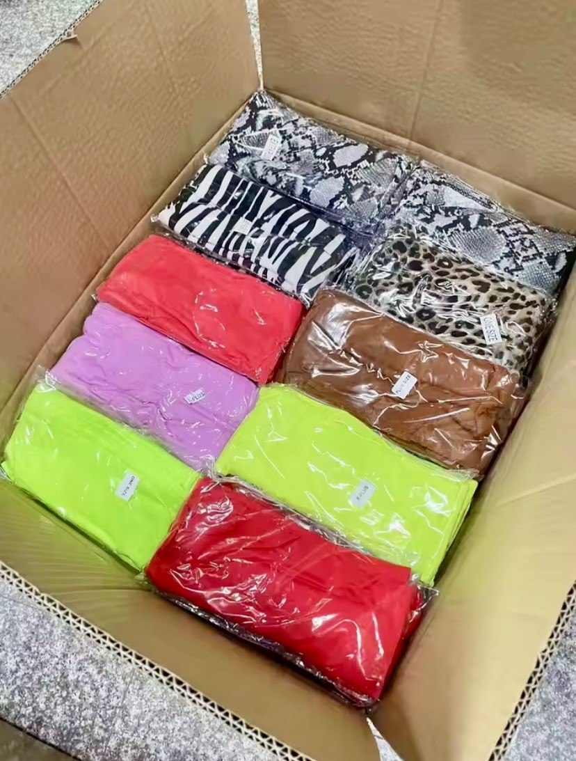 Random 5colors Women Summer Biker Shorts, Lady Stretchy Short Leggings Mix Color