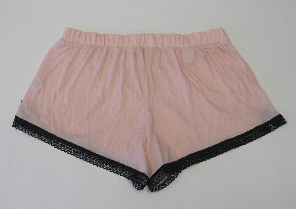 VICTORIA’S SECRET PINK SLEEP SHORTS WITH LACE Sz S