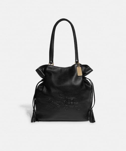 Condition Coach Andy Tote Bag Black FROM JAPAN