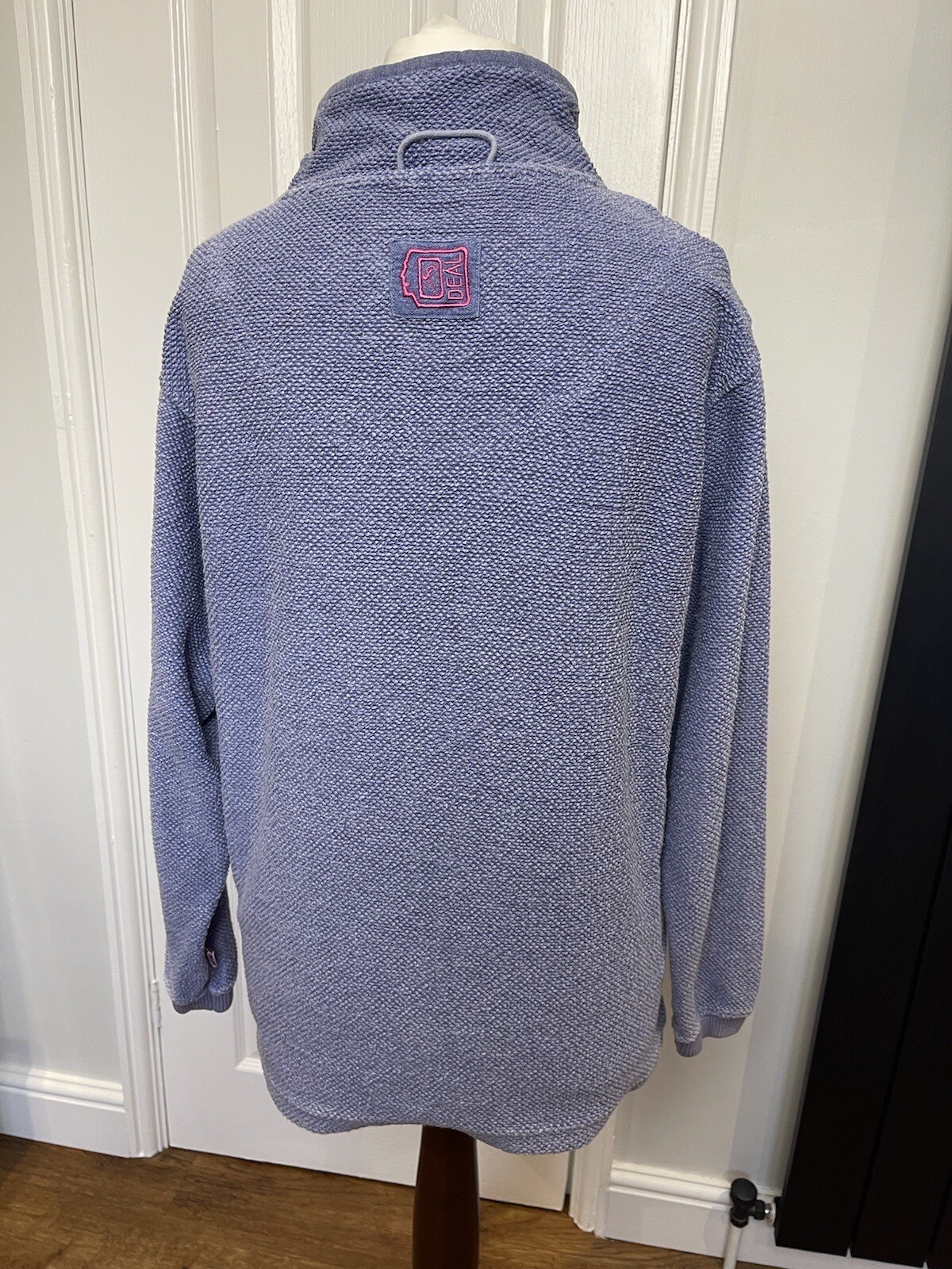 DEAL Womens Size Medium Lilac Purple Pullover Jumper 100% Cotton