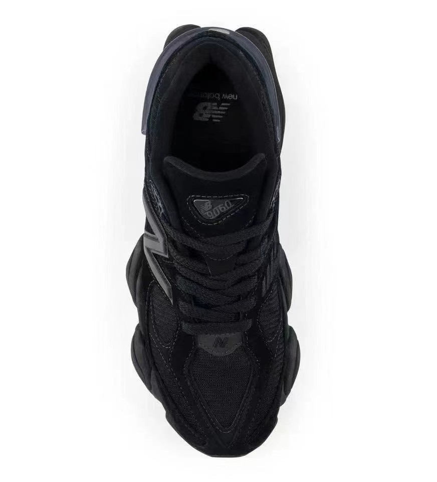New Balance 9060 Triple Black Suede Comfortable Men’s shoes U9060BPM
