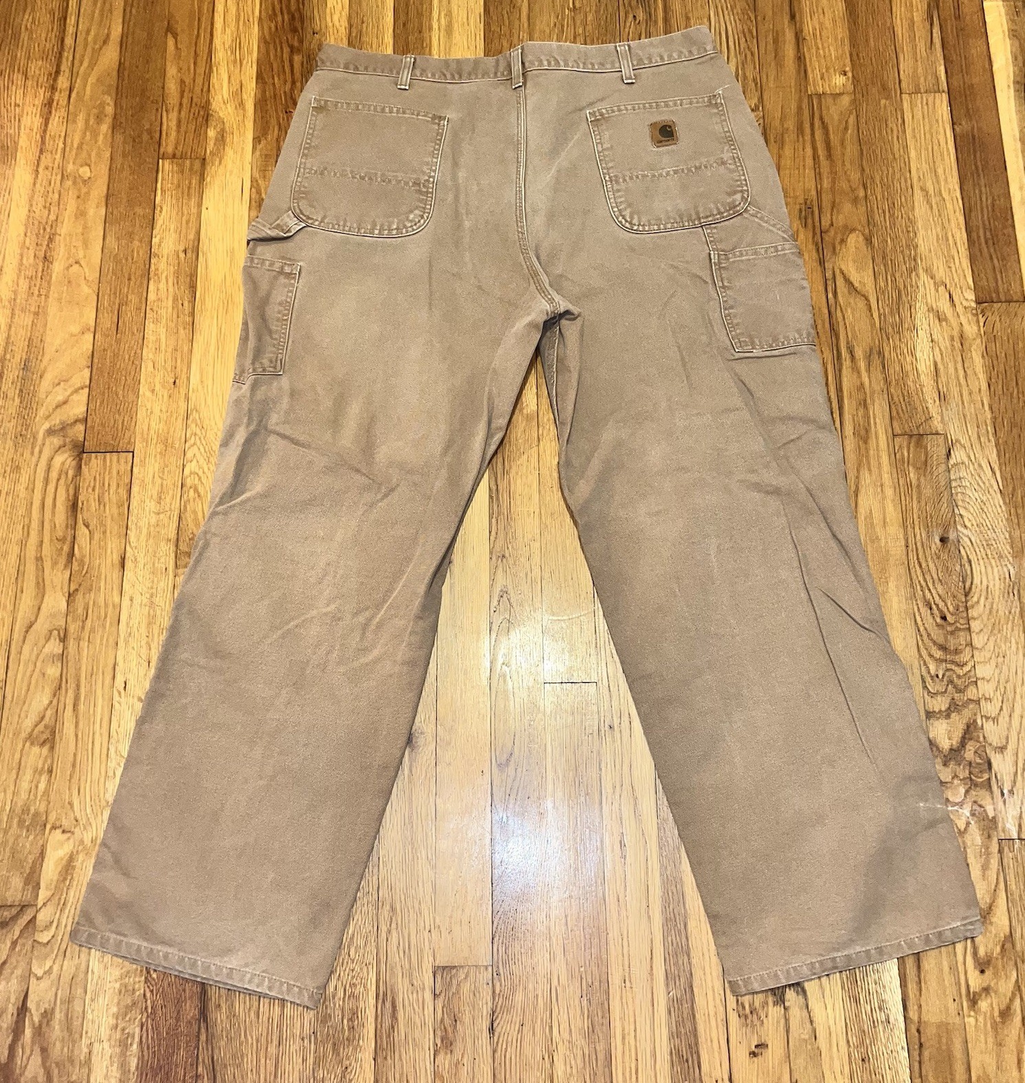 Carhartt Men’s Tan Dungarees Fit Work Pants Size 40 X 32