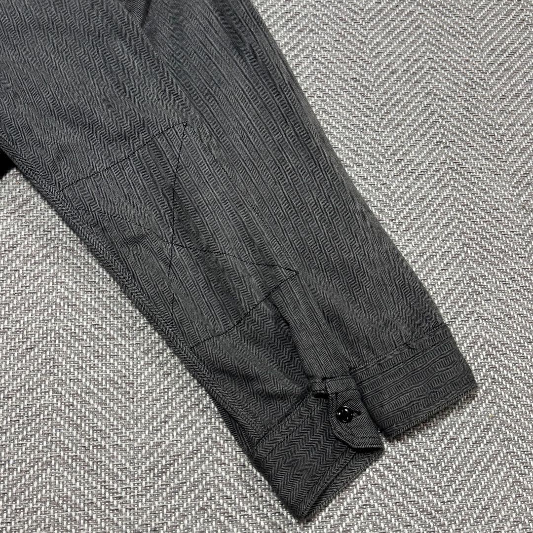 Engineered Garments Herringbone Work Shirt Gray Charcoal XS Japan F/S