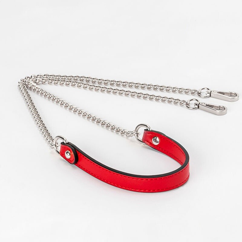 Metal Leather Chain Replacement Crossbody Shoulder Handbag Bag Strap 58CM-200CM