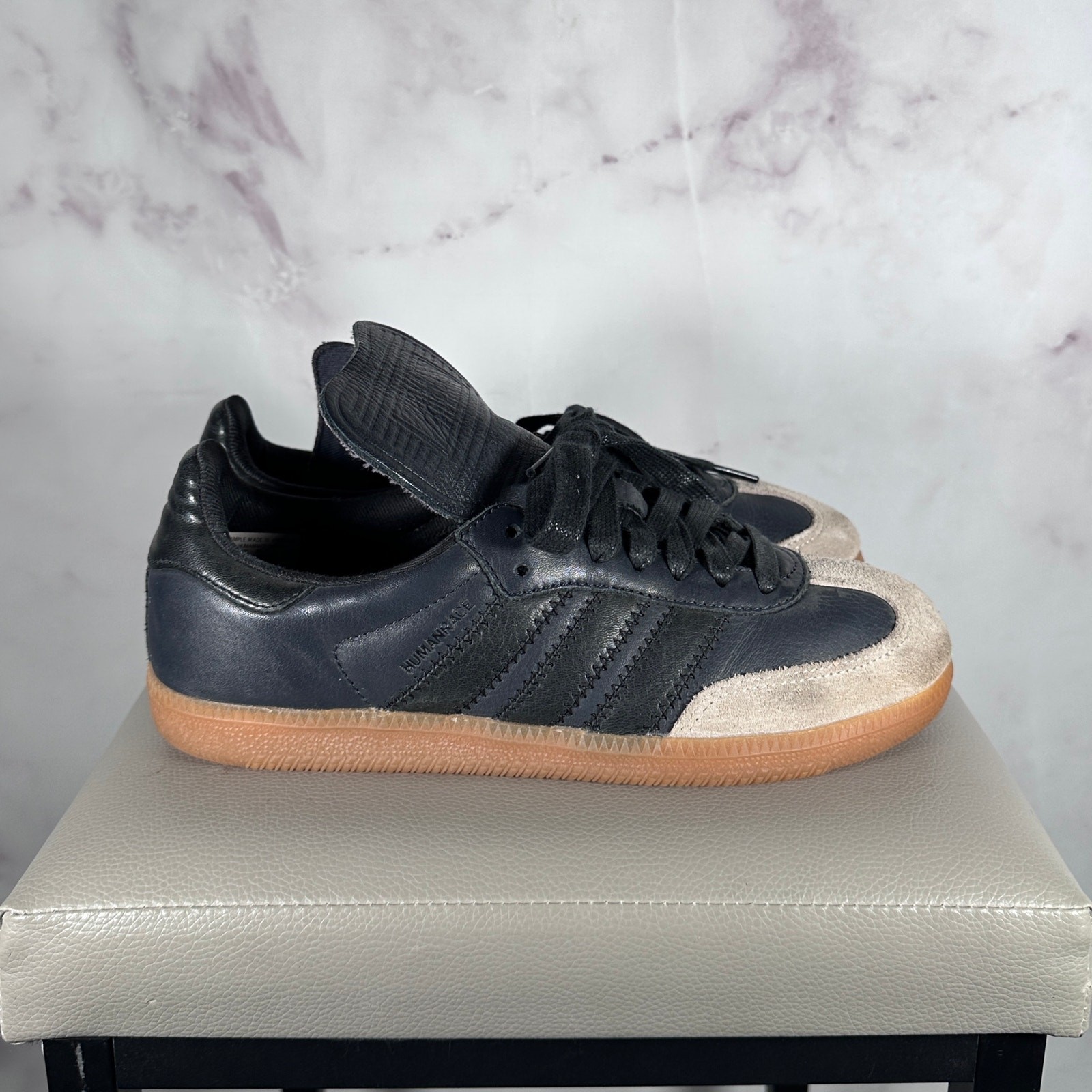 Adidas Pharrell Williams Samba Sample Humanrace Navy Size 6M 7.5W Unreleased