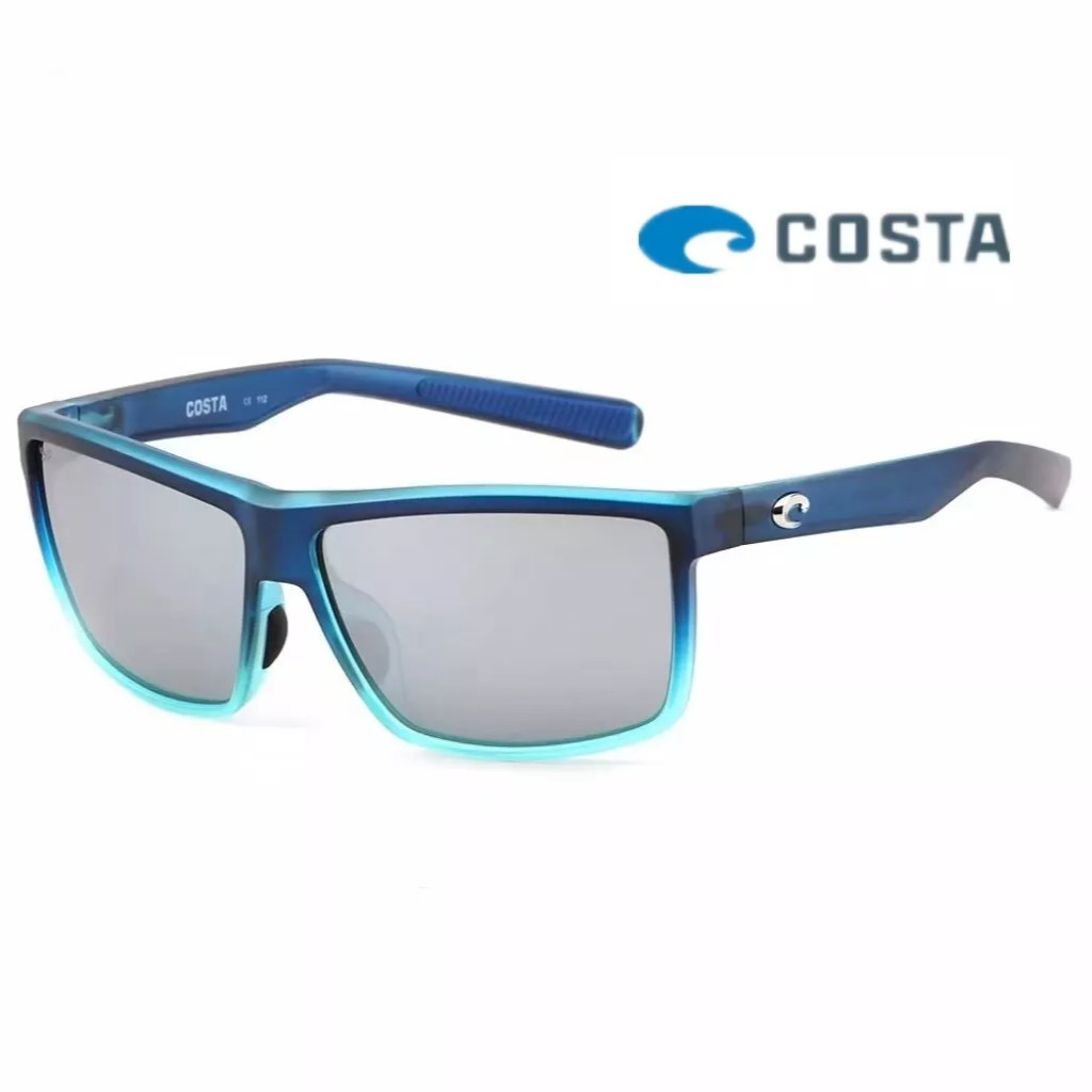 NEW IN BOX Costa Rinconcito Gradient Blue/Mirror 580p Polarized Sunglasses