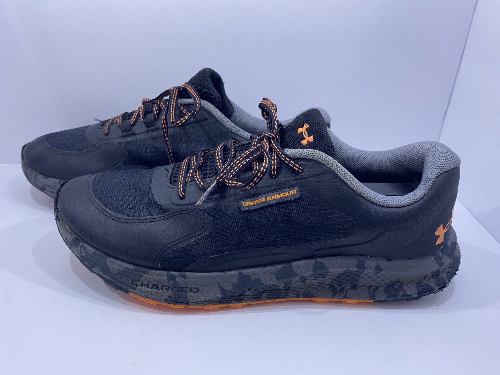Under Armour Bandit Trail 3 Men’s Trail Running Shoes Black/Orange Blast Size 9