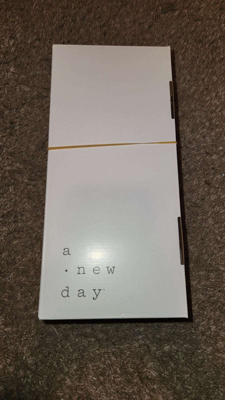 A New Day Mesh Memory Foam Flats Black White Almond Toe Buckle Women’s Size 8