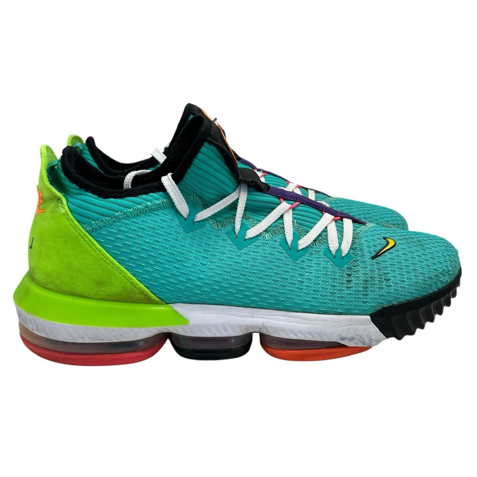 Nike LeBron James LBJ 16 Low Hyper Jade Men’s Size 14 US C12668-301 Basketball