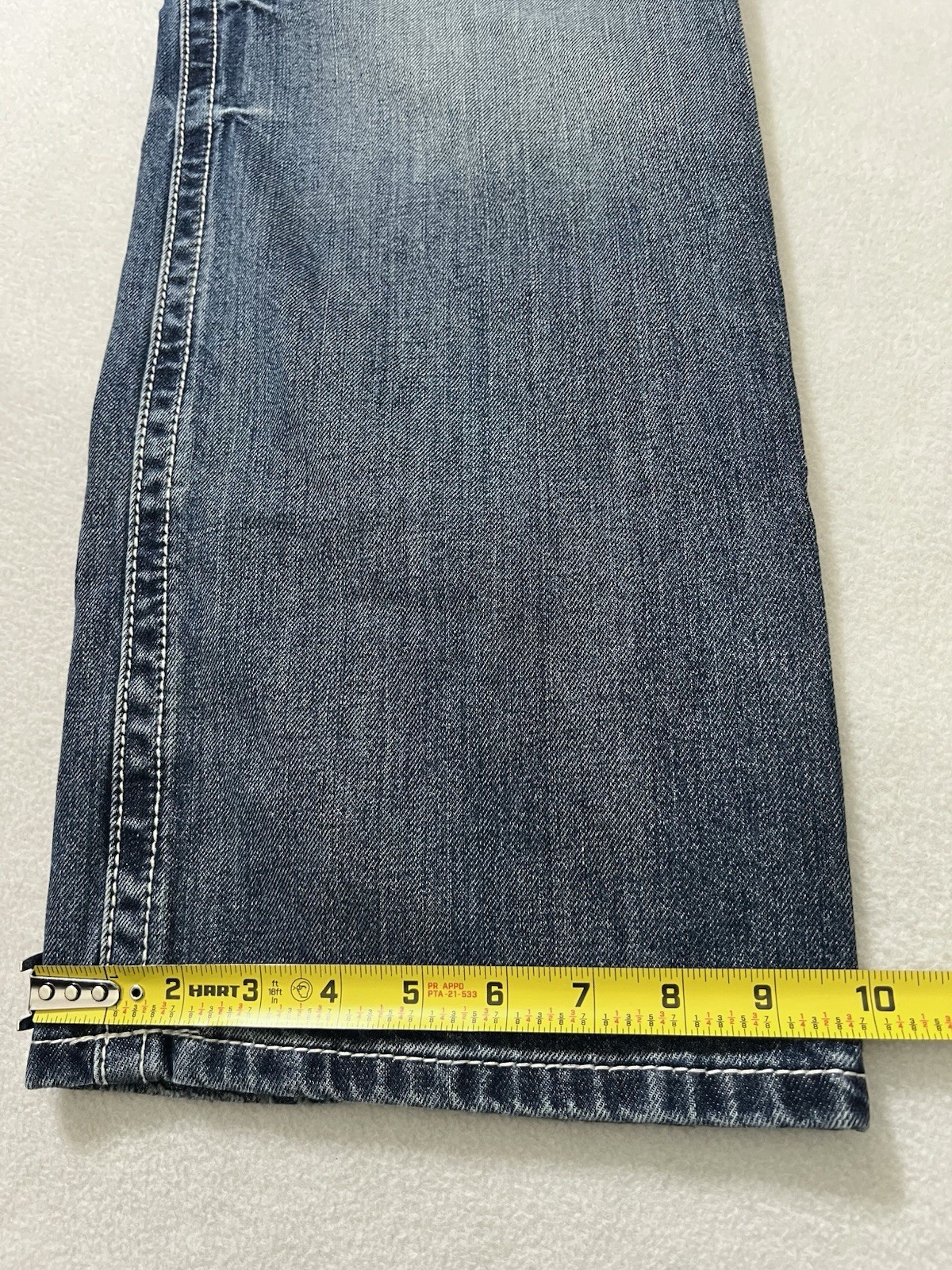 Ariat M4 COLTRANE Relaxed Bootcut Men’s Jeans Size 38×30 Blue Denim Medium Wash