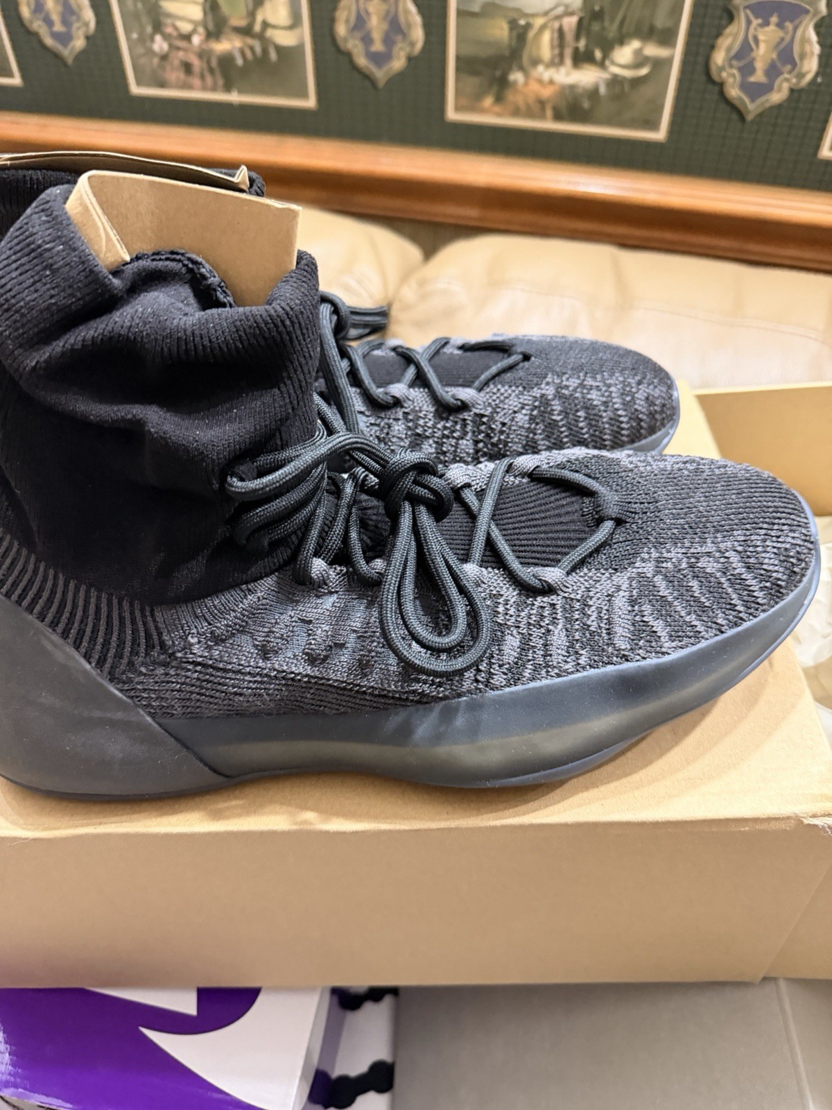 Adidas Yeezy BSKTBL Knit “Slate Onyx” HQ6762 – Size 11 – Brand New / Deadstock