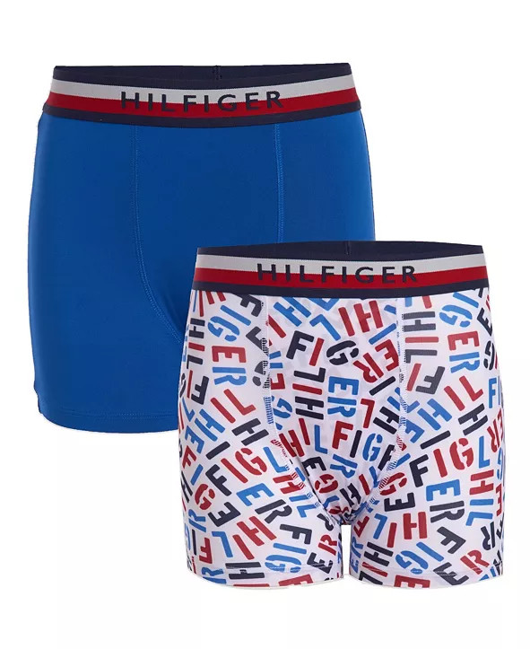 Tommy Hilfiger Boys Boxer Brief Performance, Pack of 2, Choose Color