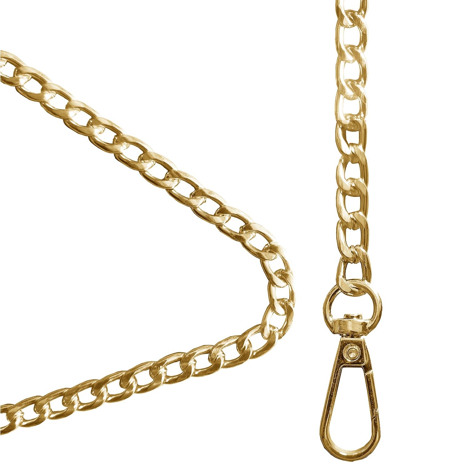 3 Pack 16″,36″,48″ Gold Purse Chain Strap Bag Chains for Handbags