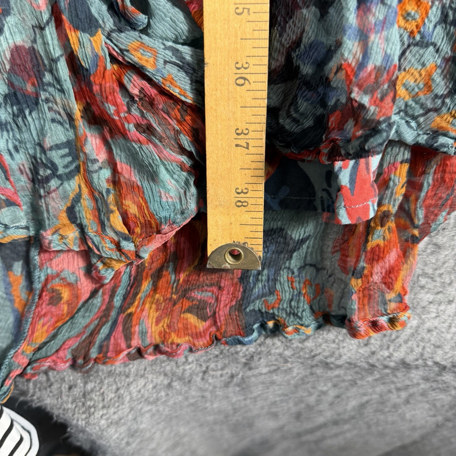 Sundance Women’s Chiffon Sheer Garden Floral With Slip Dress SZ XS Boho Peasant