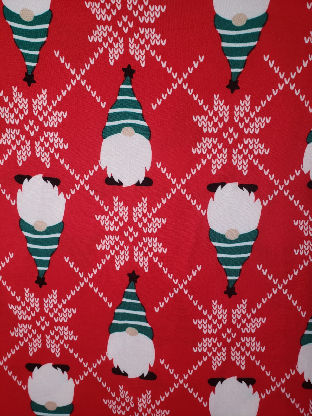 NWT Secret Treasure Christmas Holiday Nome Gown w/Pockets Sz S/M