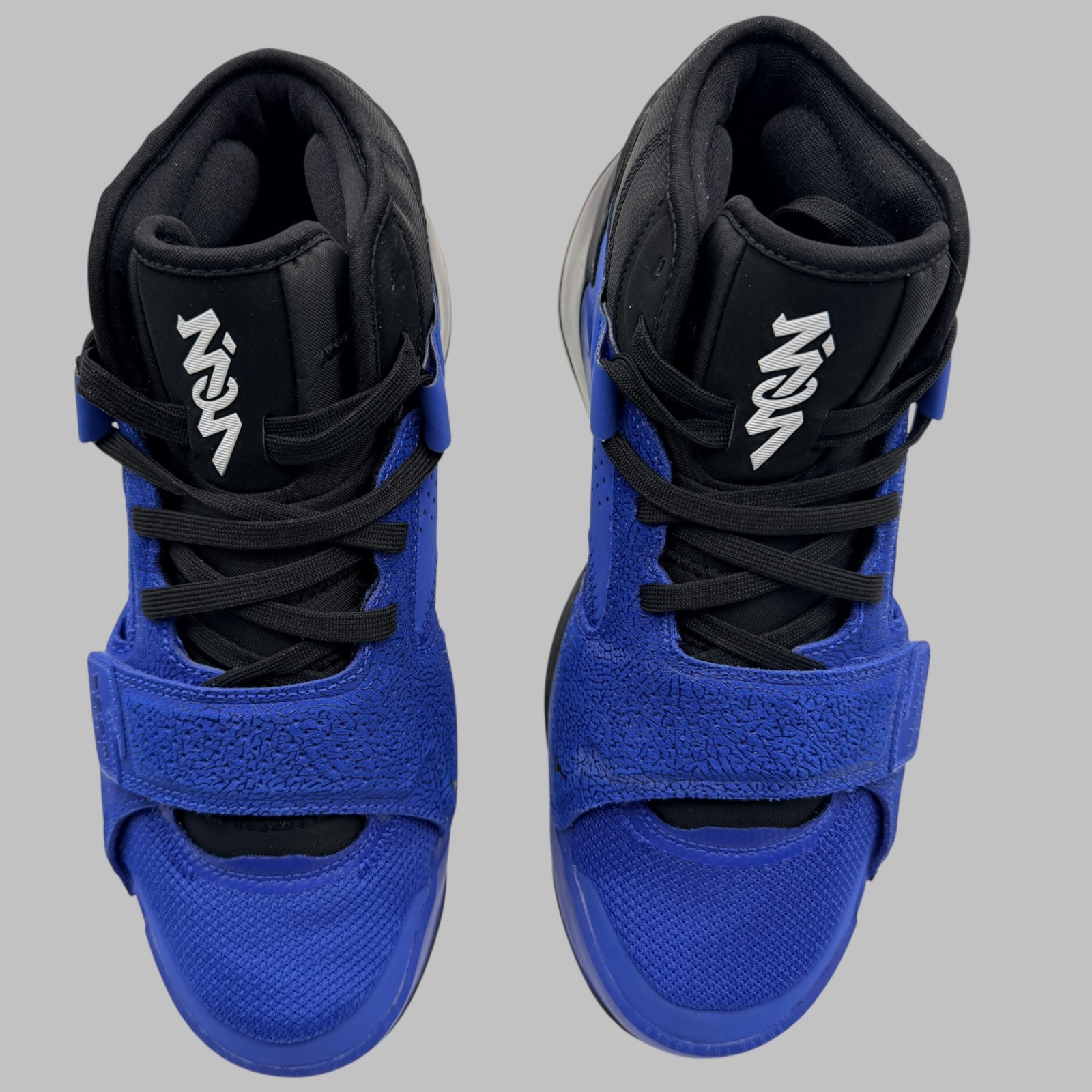 Air Jordan Zion 2 “Duke” One Done Shoe Mens Sz 10.5 Hyper Royal/Black DO9072-410