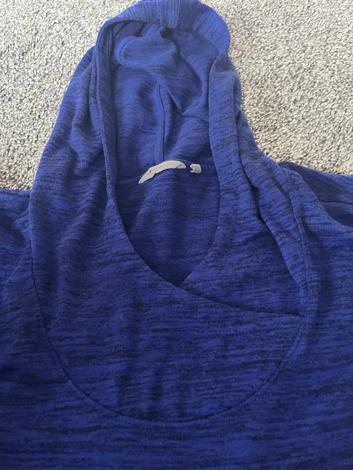 Athleta Hoodie Size Medium Purple Hoodie Pocket Tunic Stretch Athletic Casual Z