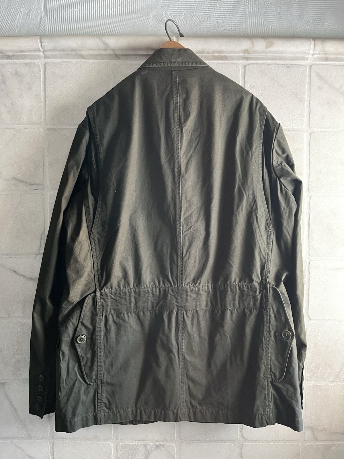 Barbour Field Jacket XL 46 Unlined Unstructured Green Men’s