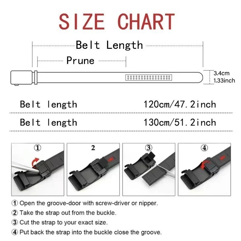 Mens Ratchet Belt Nylon Web Belts for with Automatic Slide Buckle Tactical Belt*