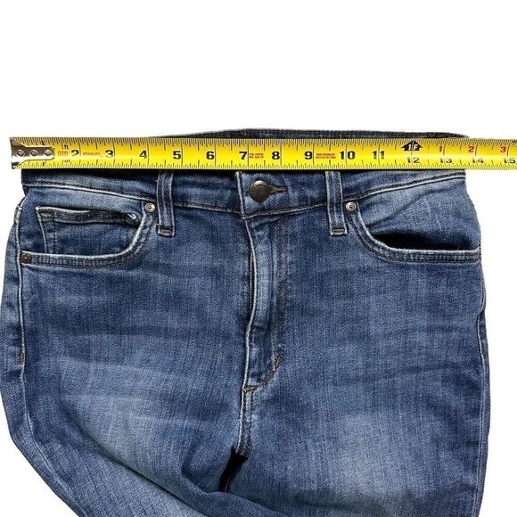 Joe’s Jeans The Charlie Women’s High Rise Skinny Ankle Jeans Size 28 Blue Frayed