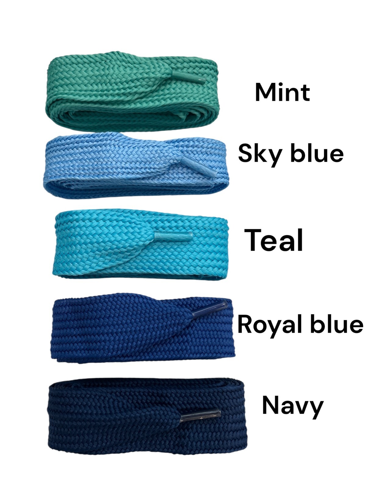 EXTRA WIDE Shoe Laces Strings Super Wide 3/4″ 1″ & 1 1/2″ 45″ 54″ 72 Long.