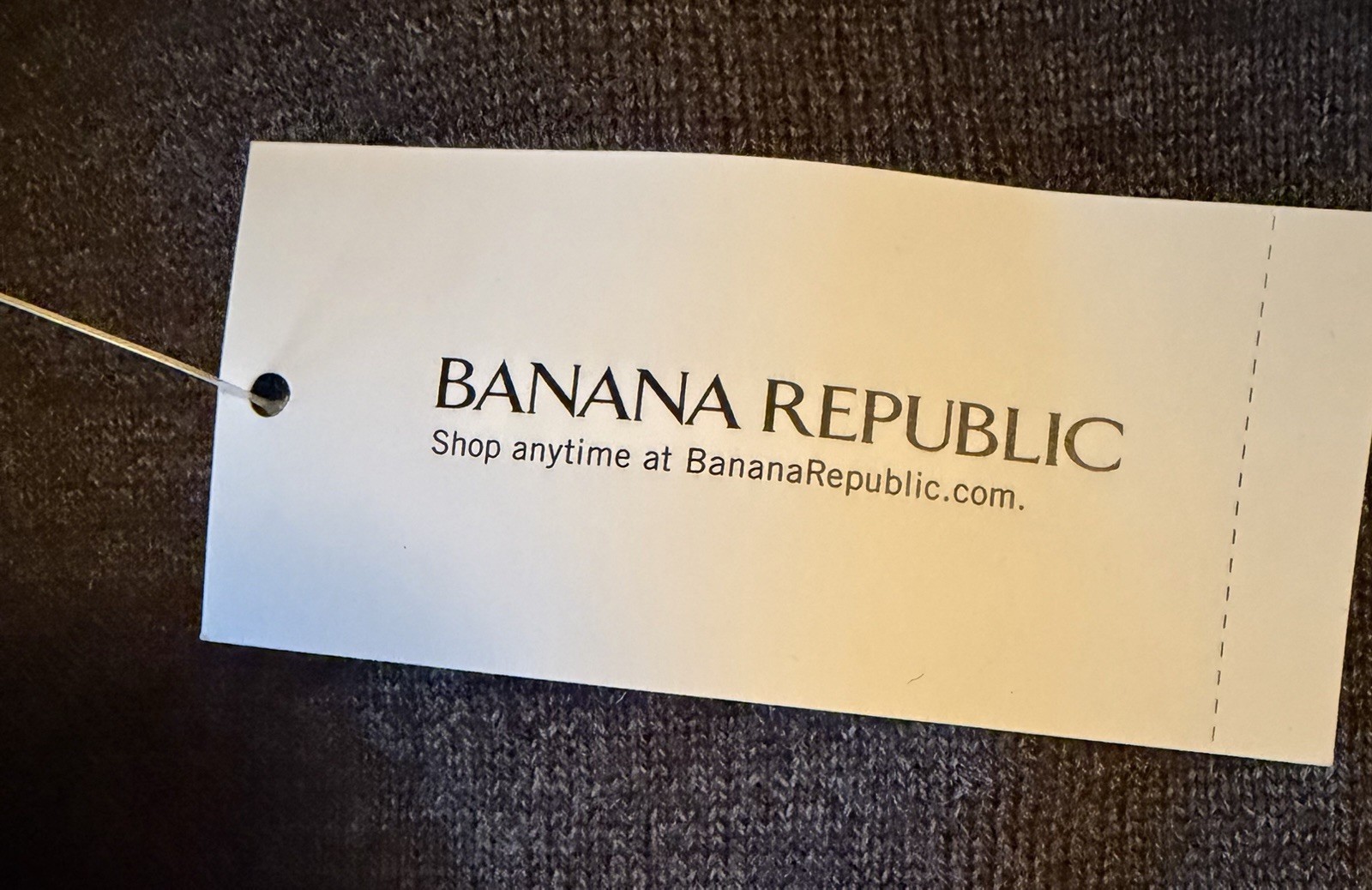 Banana Republic Men’s L Crew Neck Long Sleeve Solid Sweater Navy Gray 2 Pack NWT