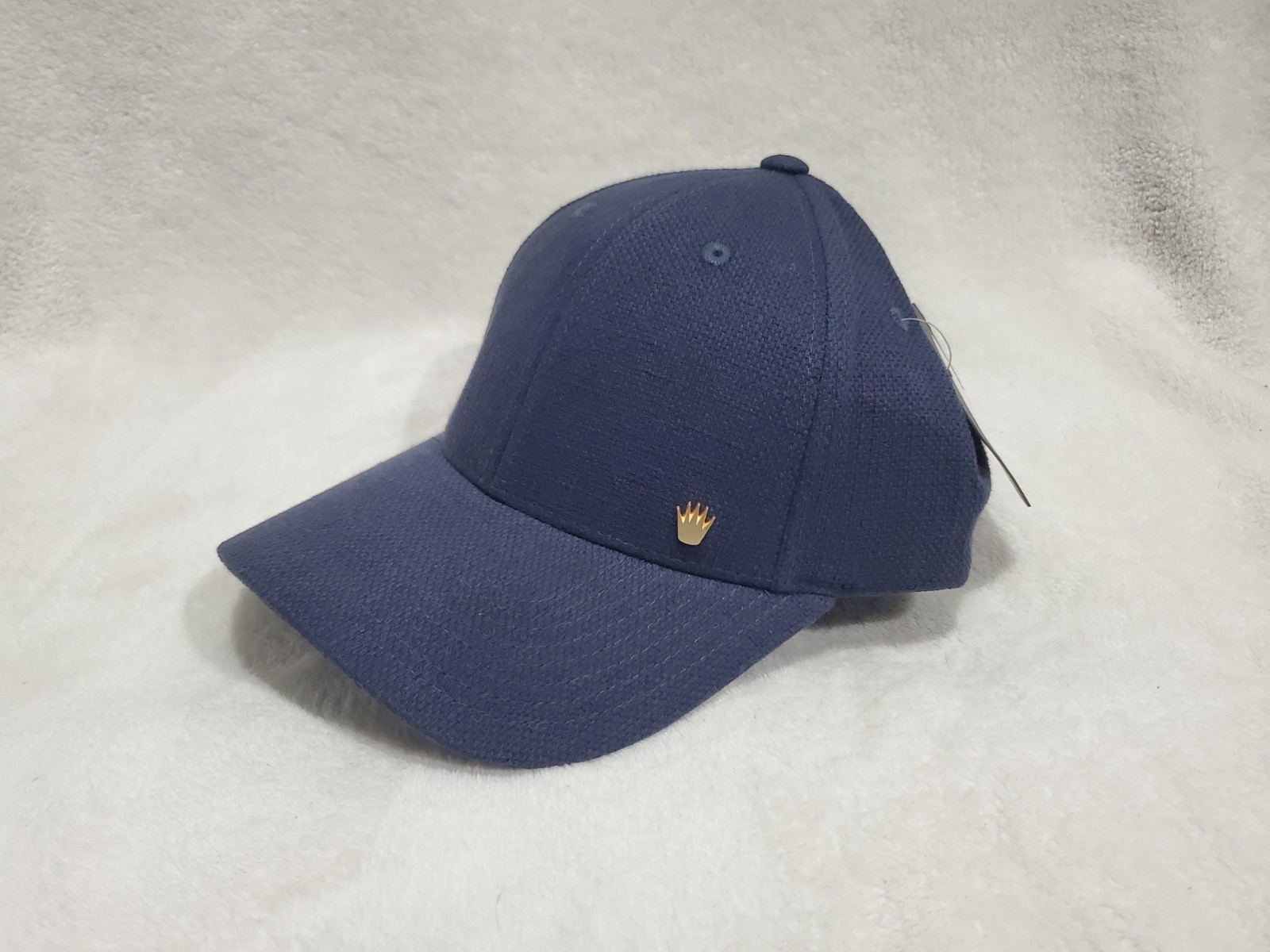 NO BAD IDEAS NBI OG CROWN 6 PANEL MENS STRAPBACK HAT BLUE NEW