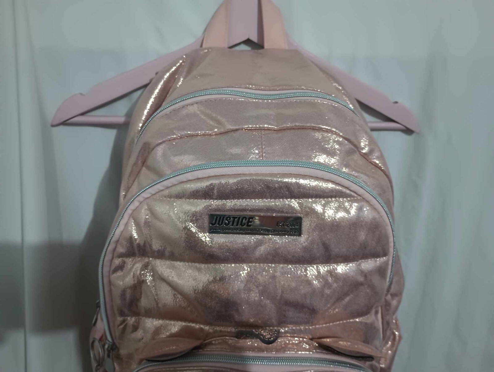 justice est 2004 backpack pink (BYT8)