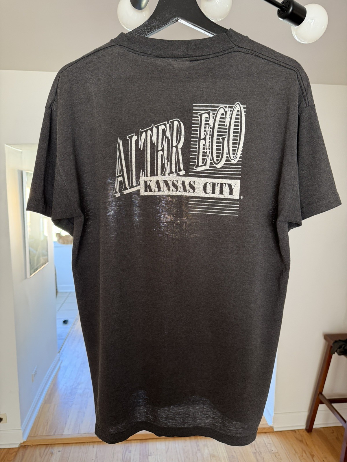 Vintage 3D Emblem Harley Davidson T Shirt 1988 L