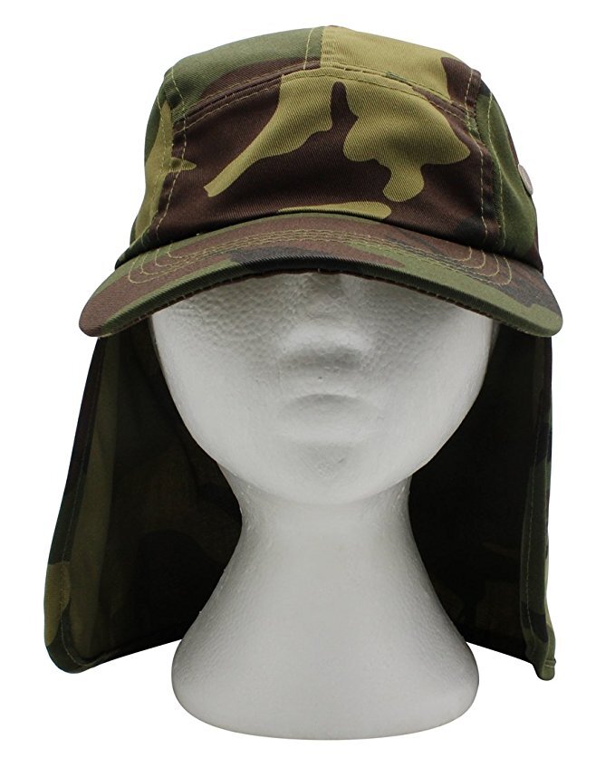 Neck Cover Garden Hat Camping Cap Hunting Hiking Fishing Ear Flap Sun Hat SJP