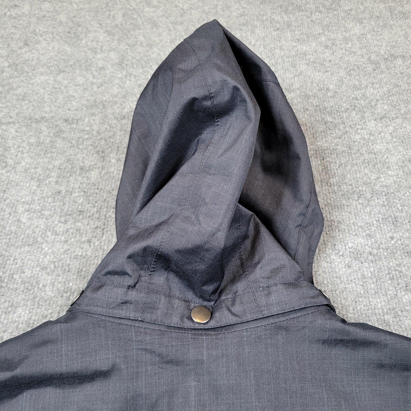 Columbia Jacket Mens Large Blue OmniTech Waterproof Hooded Coat Parka Shell Top
