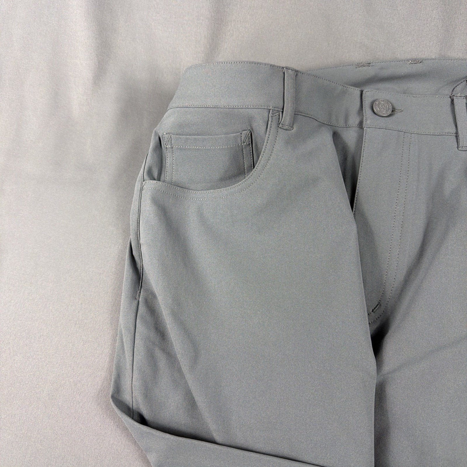 G/Fore G4 Golf Pants Performance 34 x 32 Gray Polyester NWT MSRP $190