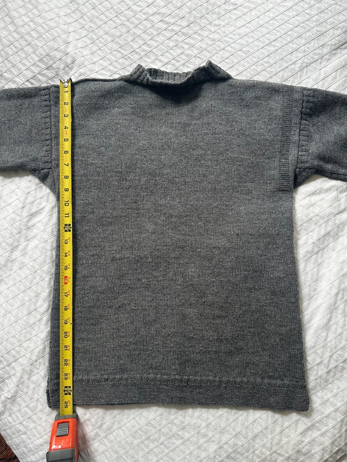 le tricoteur traditional wool guernsey sweater