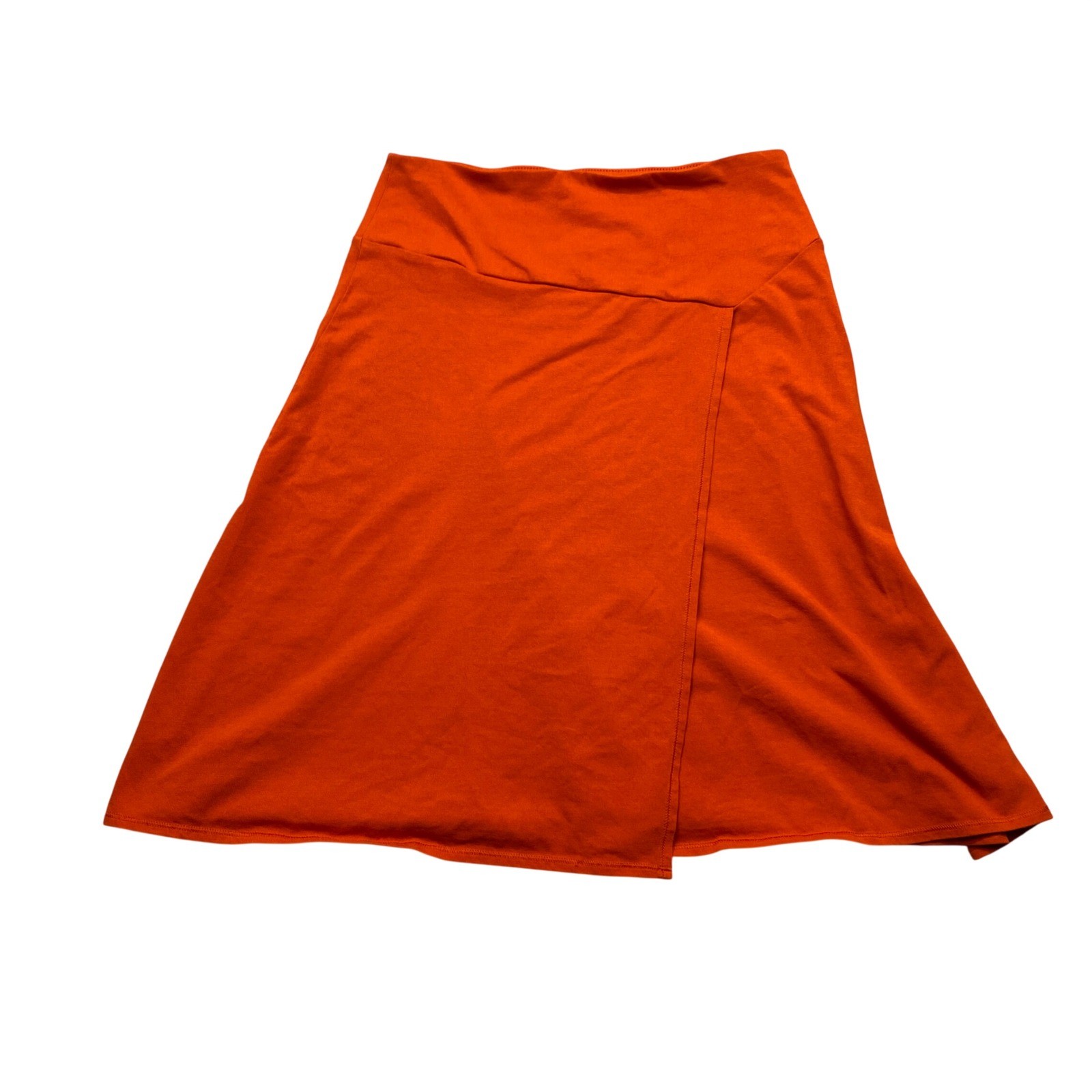 Patagonia Vitaliti Skirt 58435 Womens XS Orange A-Line Faux Wrap Fits 26.5″