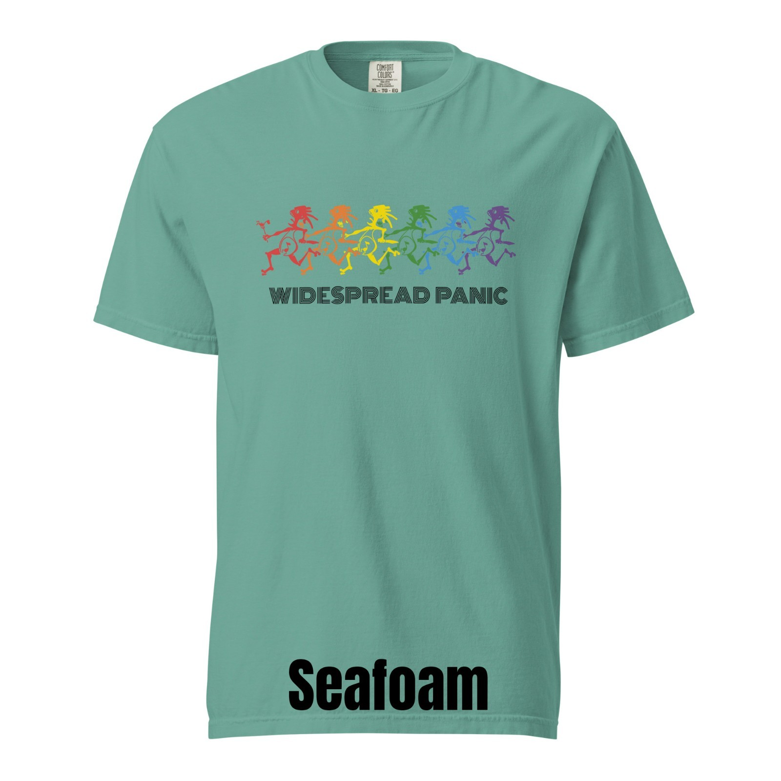 Widespread Panic Dancing Note Eaters Comfort Colors Unisex T-Shirt