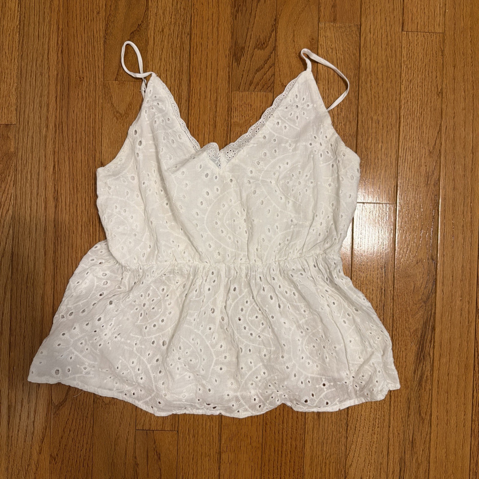 Women’s Tank Top White Hudson Grey Size M