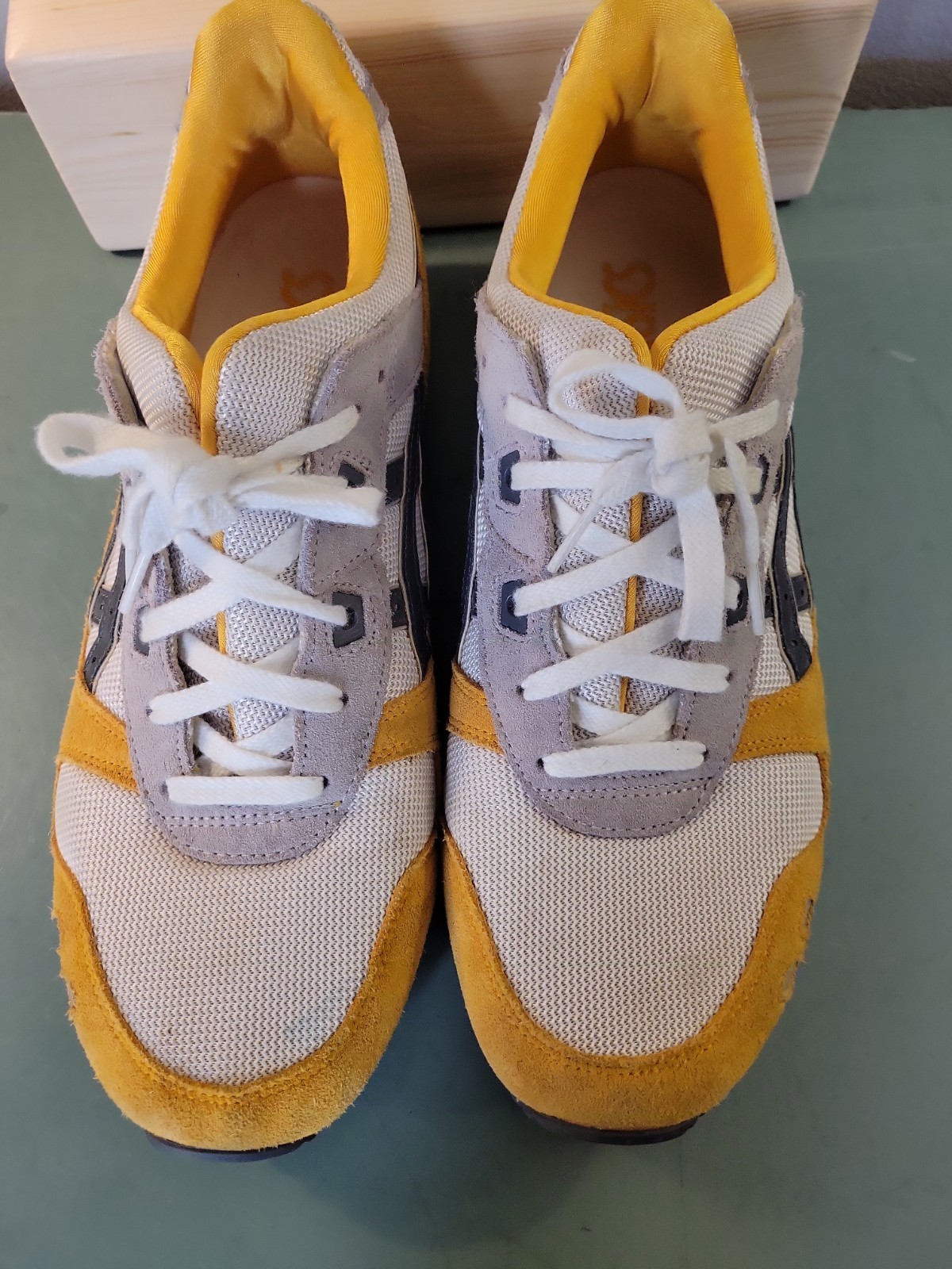ASICS Gel Lyte III 3 OG Sunflower Premium Sneakers Mens Size 11