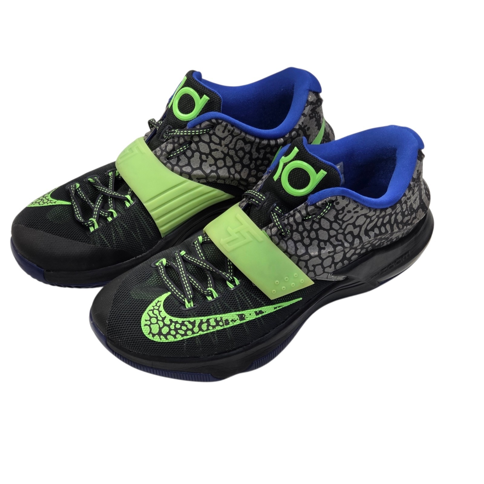 Nike KD 7 VII Electric Eel Men’s Size 10 Shoes Kevin Durant 653996-030 Sneakers