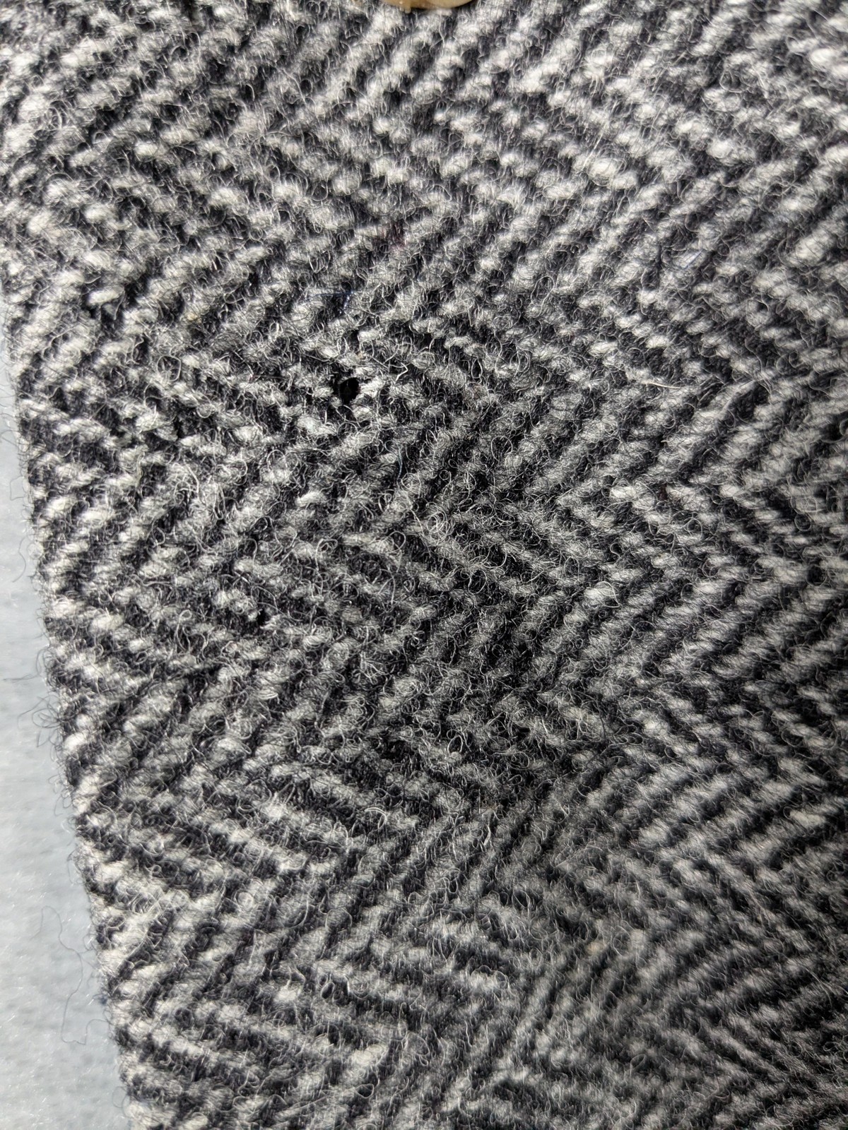 Harris Tweed Blazer Mens 40 Regular Herringbone Scotland Wool Sport Coat READ