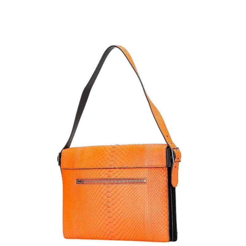 Celine Multicolor Leather Shoulder Bag Handbag Crossbody Purse 12.6 in Women 99