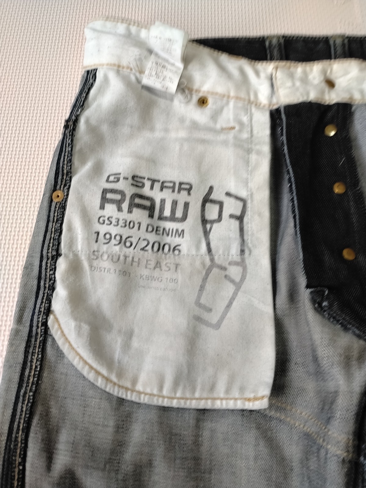 G-Star Raw Denim Elwood 5620 Regular 96 32×31 Dark Blue Denim