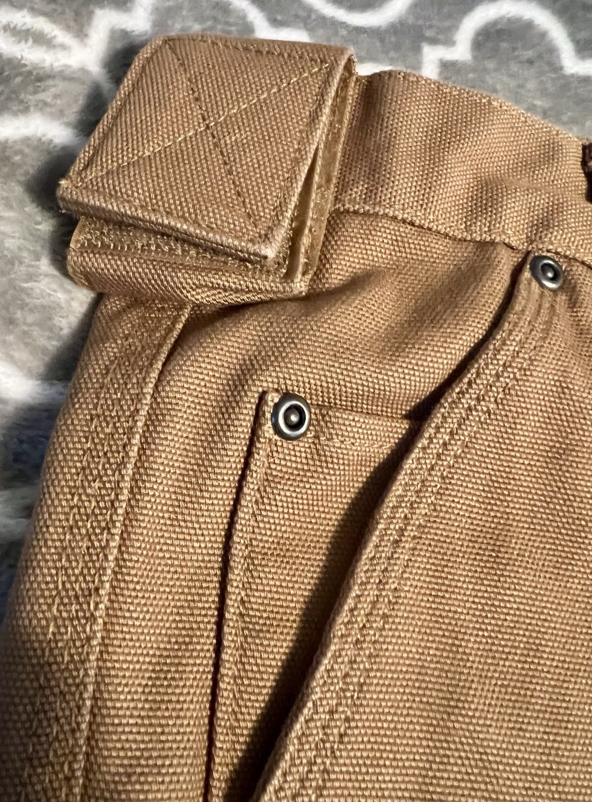 Duluth Trading Fire Hose Ultimate Cargo Work Mens Pants 42 Reinforced Knee Brown