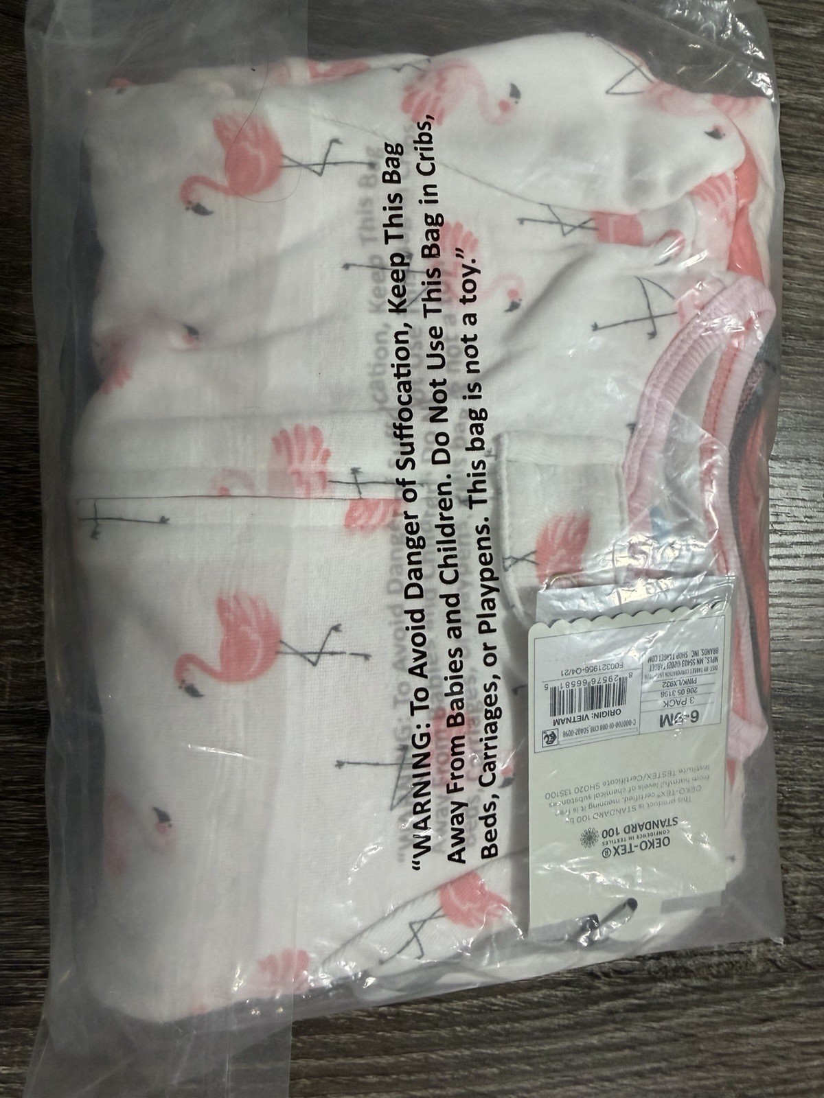 Cloud Island Sleeper (Pack of 3) Size 6-9M NWT
